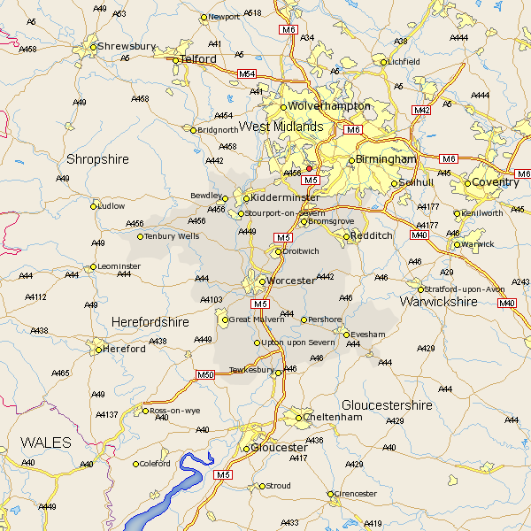 Halesowen carte